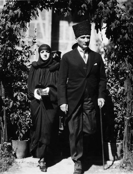 Latife Hanım and Mustafa Kemal (Atatürk)