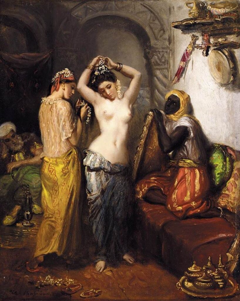 The Harem (1851-2) by Theodore Chasseriau (1818-1856)