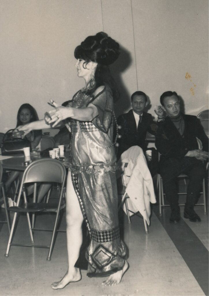 Jamila performing in the mid-1960s in assuit.