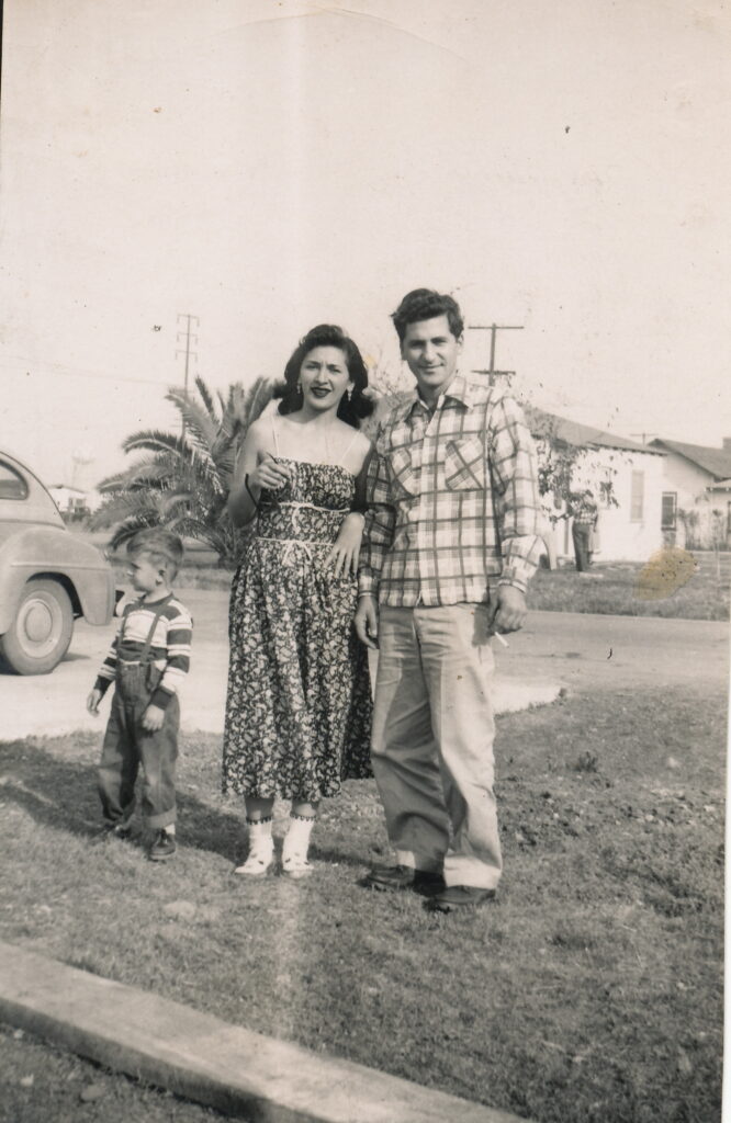 Jamila and her brother, Giuseppi, together in Los Angeles.