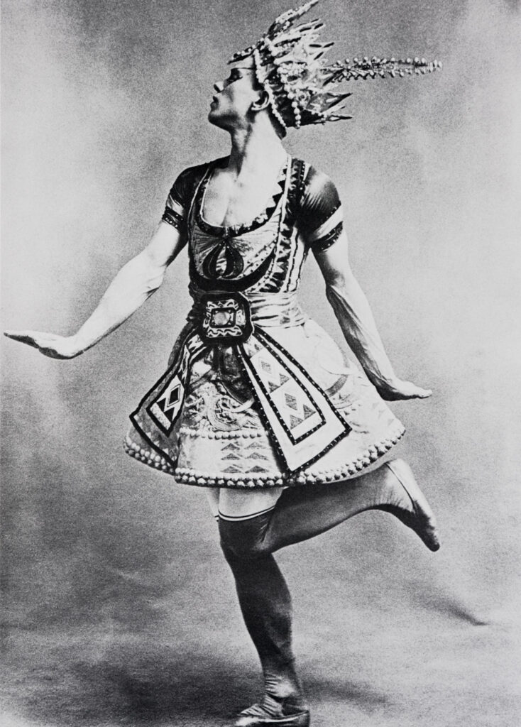 Vaslav Nijinsky in Le Dieu Bleu (1911)