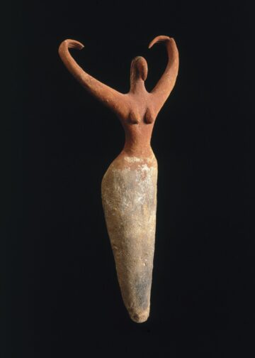 Female Figure, ca. 3500-3400 B.C.E. Brooklyn Museum, Charles Edwin Wilbour Fund, 07.447.505. Photo by Brooklyn Museum, licensed under Creative Commons-BY