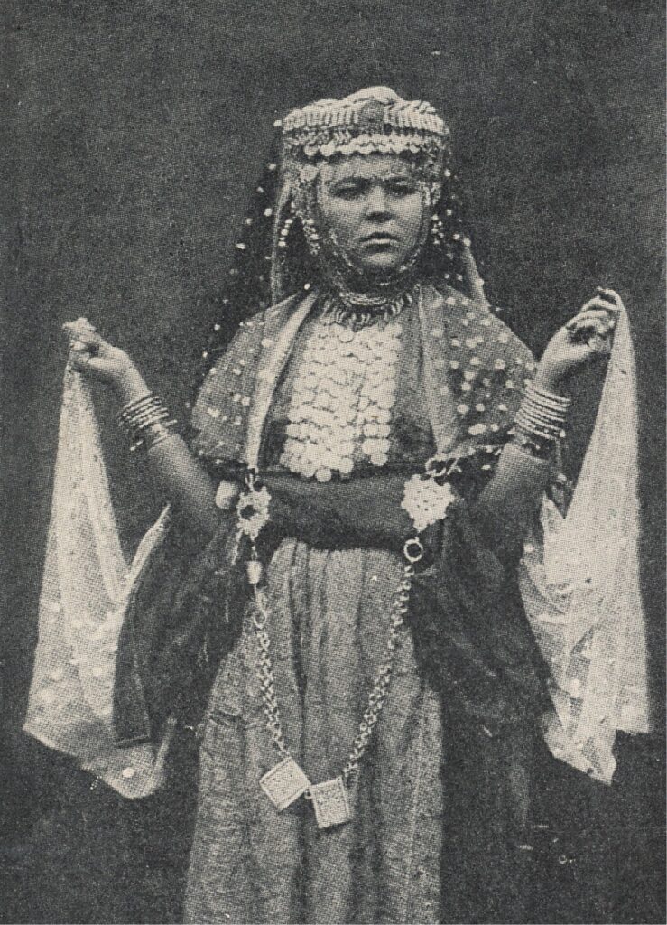 An Ouled Nail Woman, Biskra, from The Living Races of Mankind (ca. 1905)
