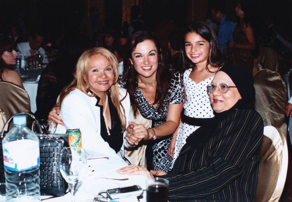 Raqia Hassan with Suhaila and Isabella Salimpour, Ahlan Wa Sahlan Festival, Cairo, Egypt, Summer 2007