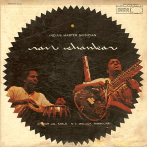 Front cover of Ravi Shankar's album (1958).