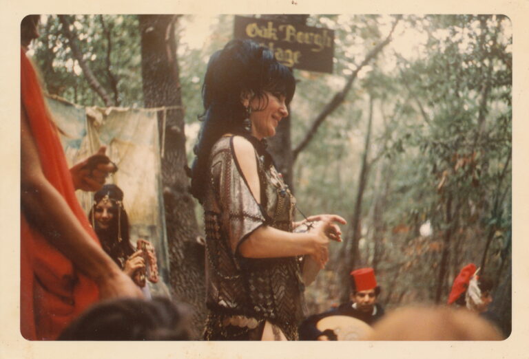 Jamila and Bal Anat at the Renaissance Pleasure Faire (1969).