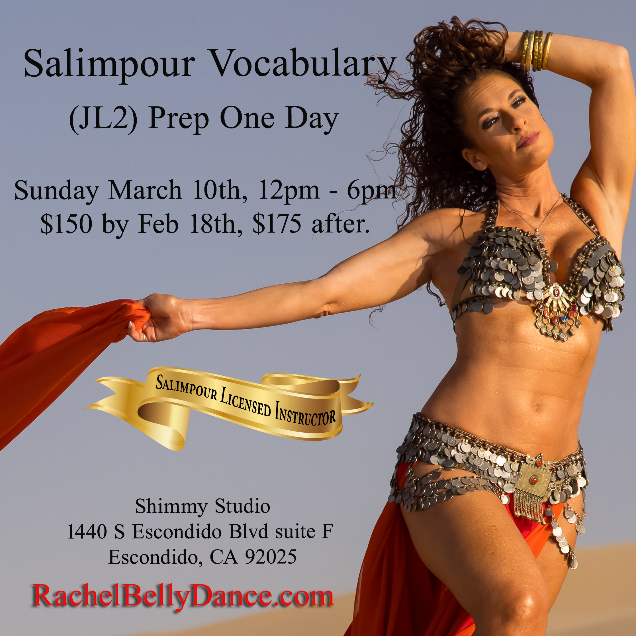 Salimpour Vocabulary (JL2) Prep One Day Workshop’s