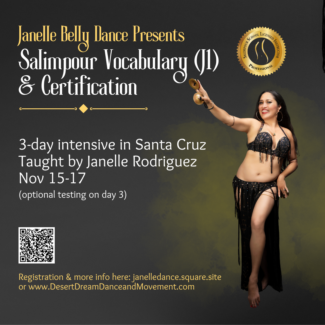 Salimpour Step Vocabulary (J1) 3-day workshop with Janelle Rodriguez