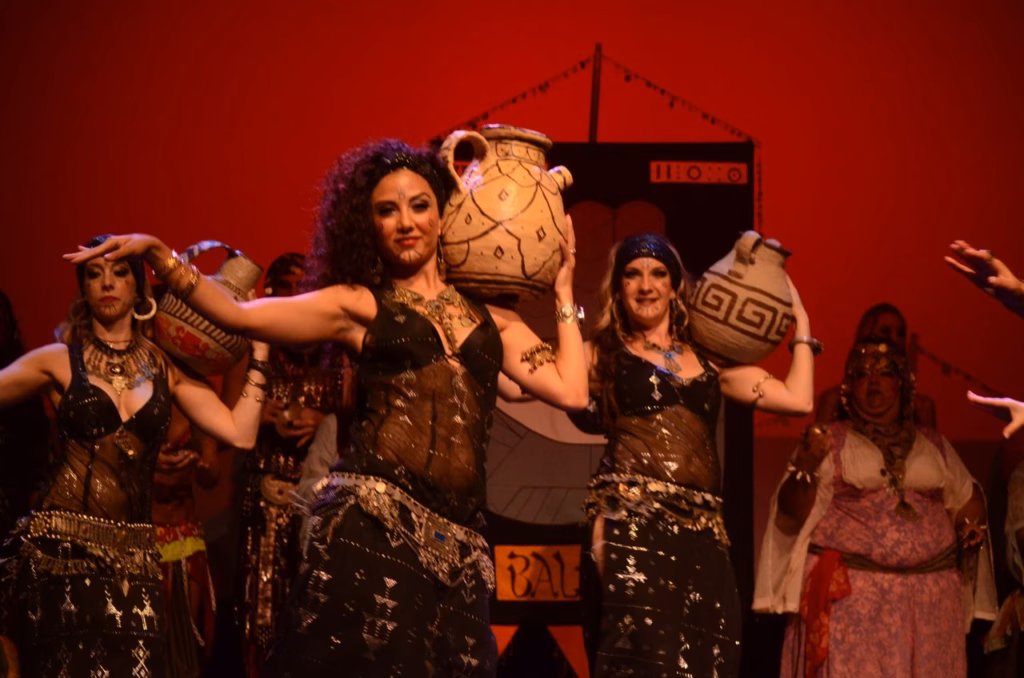 Egyptian Pot Dance, Bal Anat, Santa Cruz, 2016