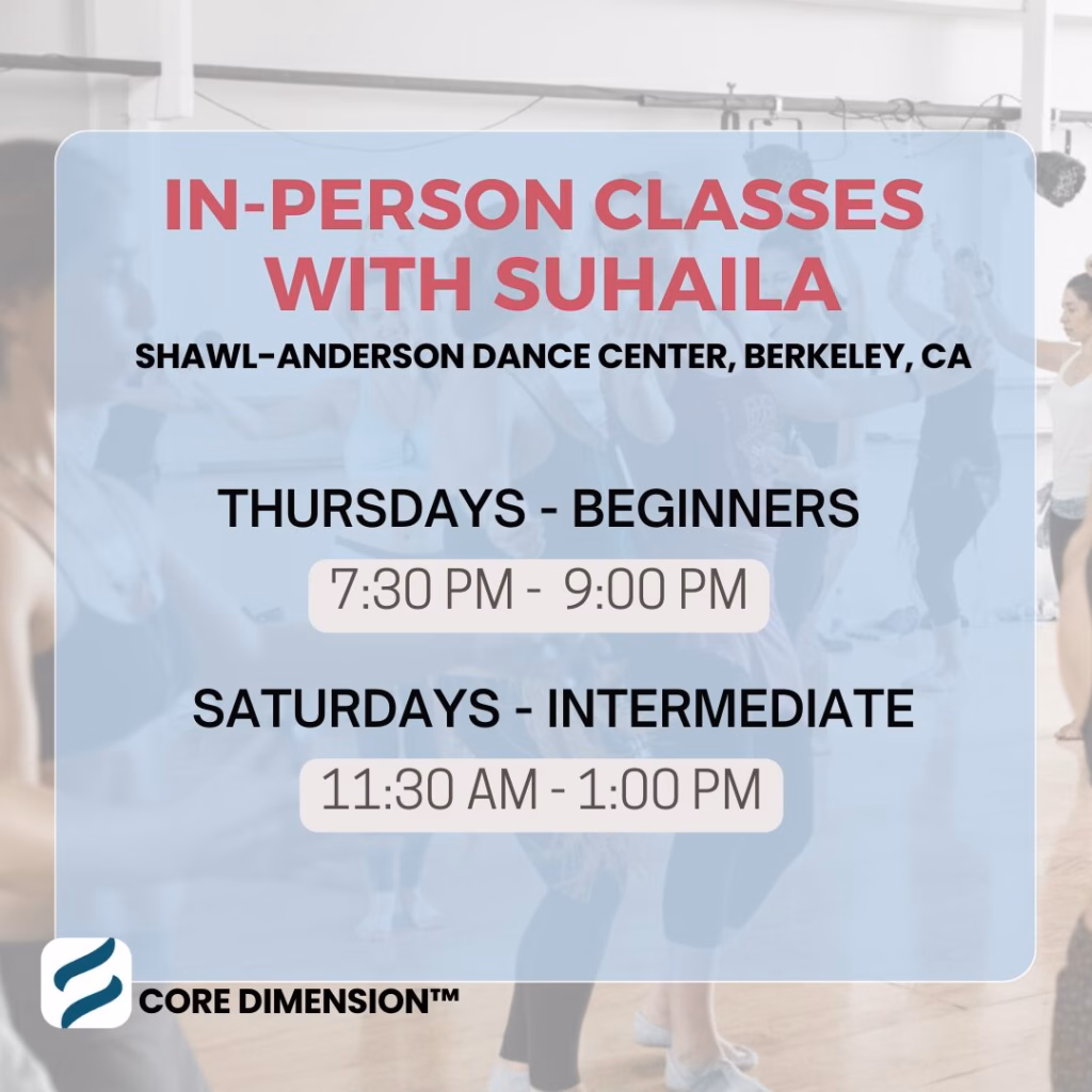 Join my in-person classes at the SADC